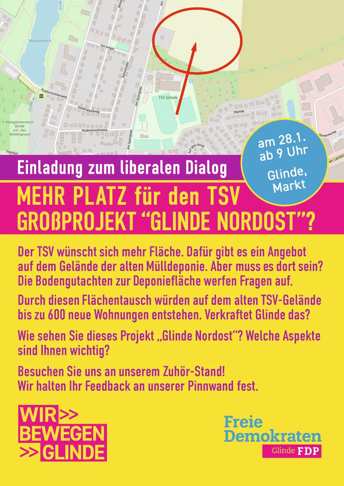 FDP Glinde Flyer Glinde Nordost